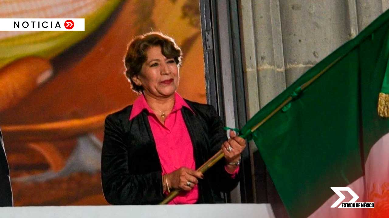 Delfina Gómez dará por primera vez el grito de independencia en el Palacio de Gobierno de Toluca