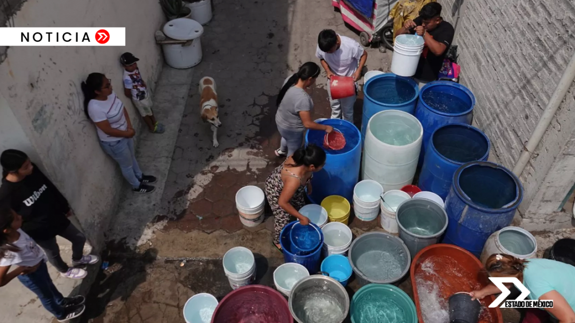 Proyectan cartografía estatal para marzo 2025, identificando zonas críticas y soluciones al suministro de agua en Edomex.