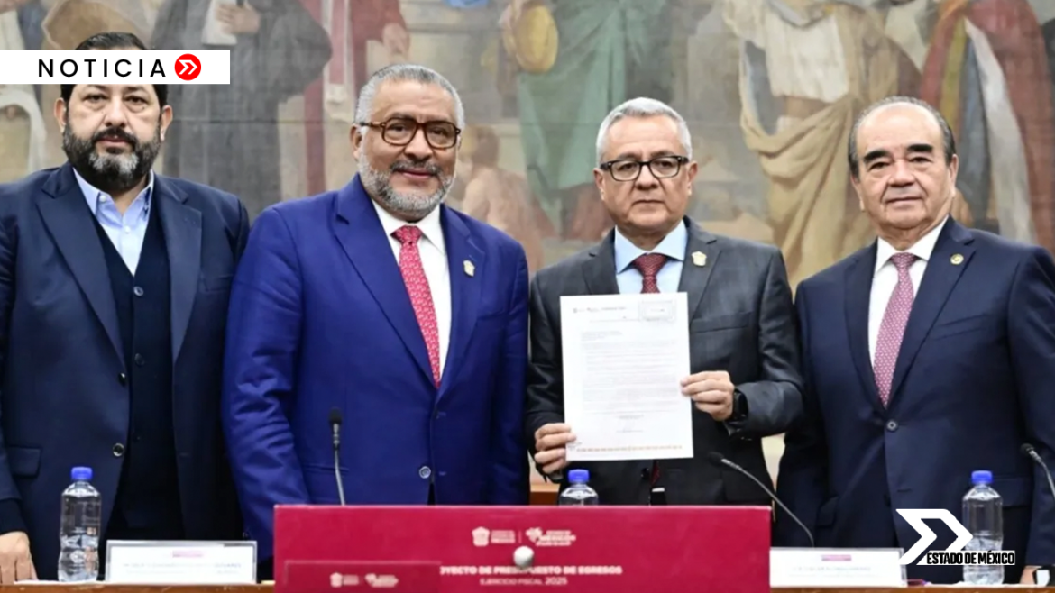 El Edomex propone un presupuesto para 2025 sin deuda, priorizando justicia social, bienestar, desarrollo regional, infraestructura y programas sociales.