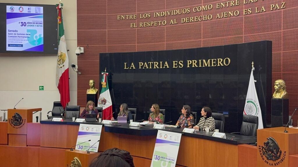 AMMJE participa en conversatorio sobre igualdad y equidad a 30 años de la Conferencia de Beijing 0