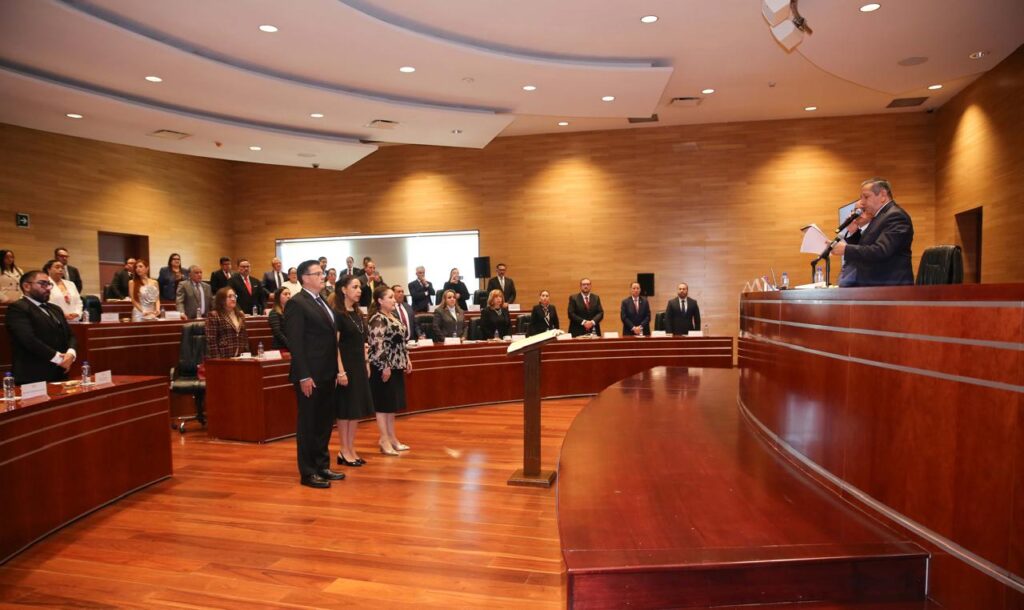 Pleno del Tribunal Superior de Justicia eligió a integrantes del nuevo Órgano de Administración Judicial 1