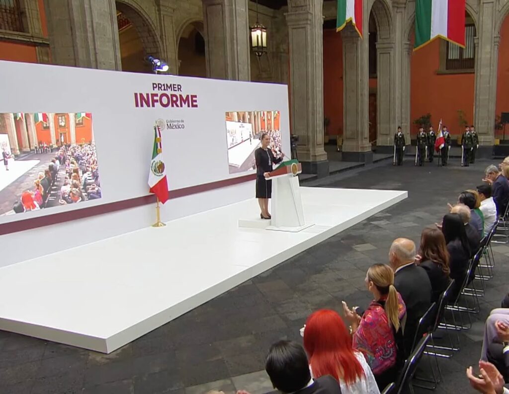 Claudia Sheinbaum presenta su Primer Informe de Gobierno: cinco ejes estratégicos para el desarrollo de México 1