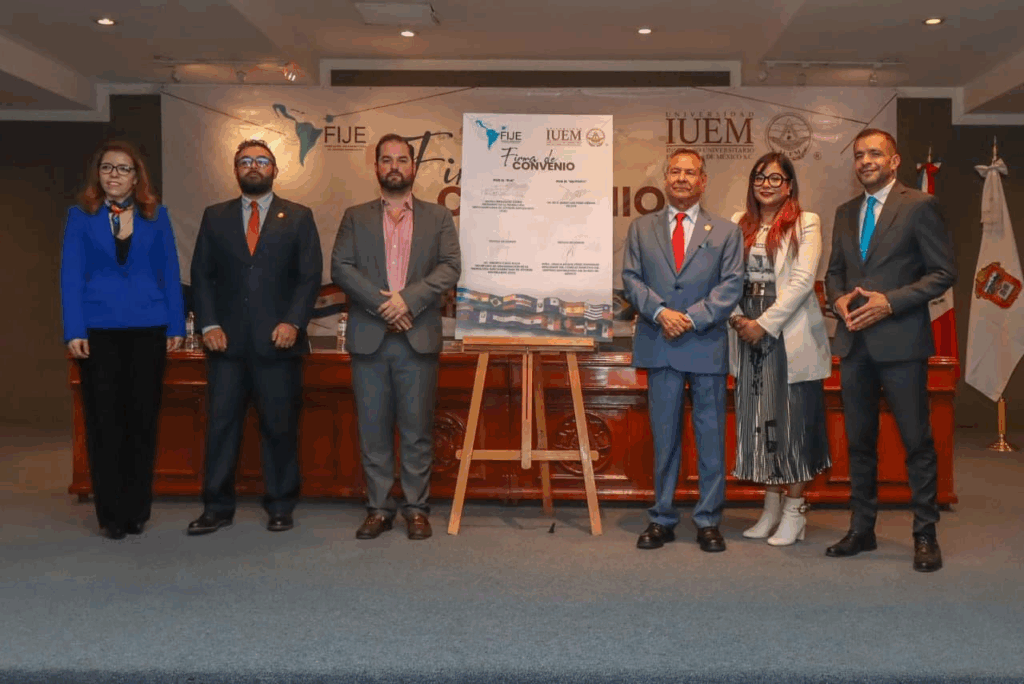 IUEM y FIJE firman convenio internacional en favor de jóvenes emprendedores 4
