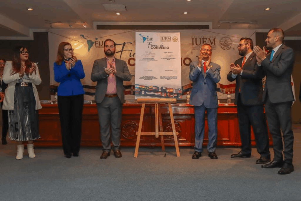 IUEM y FIJE firman convenio internacional en favor de jóvenes emprendedores 7